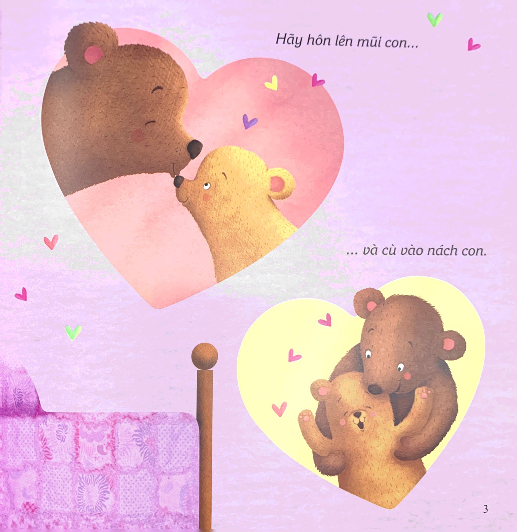 ehon châu âu - hãy hôn con nào!