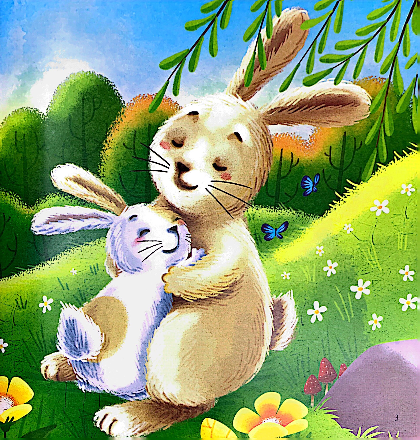 ehon châu âu - hãy ôm con nào!