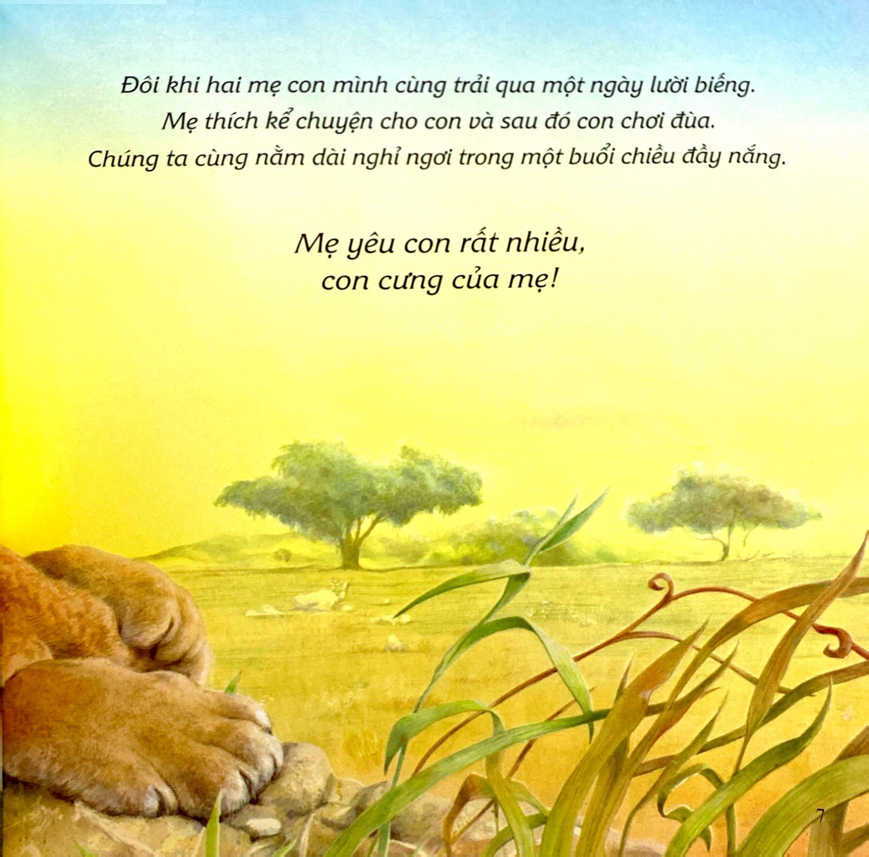 ehon châu âu - mẹ yêu con