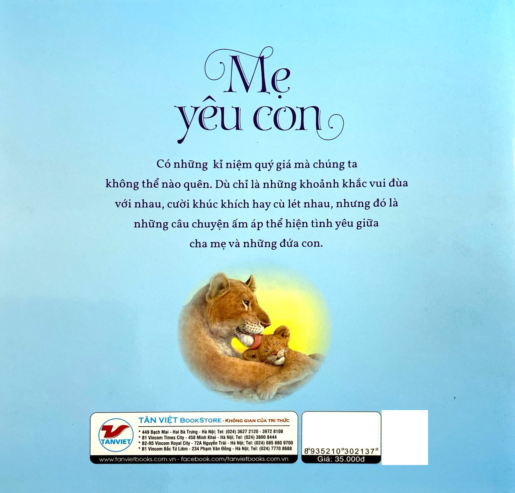 ehon châu âu - mẹ yêu con