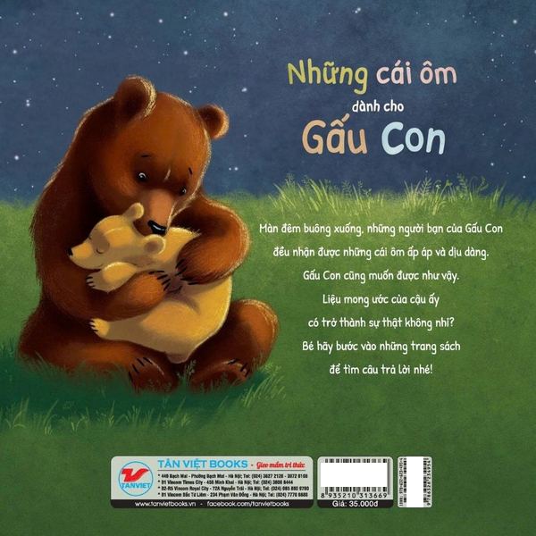 Ehon Chau Au - Nhung Cai Om Danh Cho Gau Con