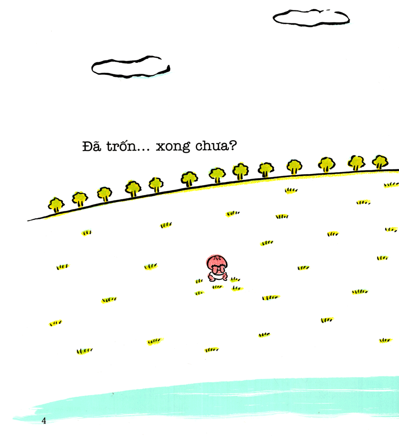 ehon chơi cùng momo - chú bé quả đào - cùng chơi trốn tìm nào! (tái bản 2022)