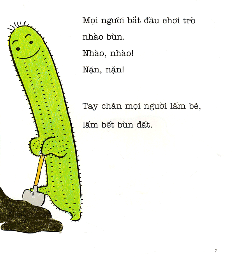 ehon chơi cùng momo - chú bé quả đào - nhào bùn cùng momo (tái bản 2022)