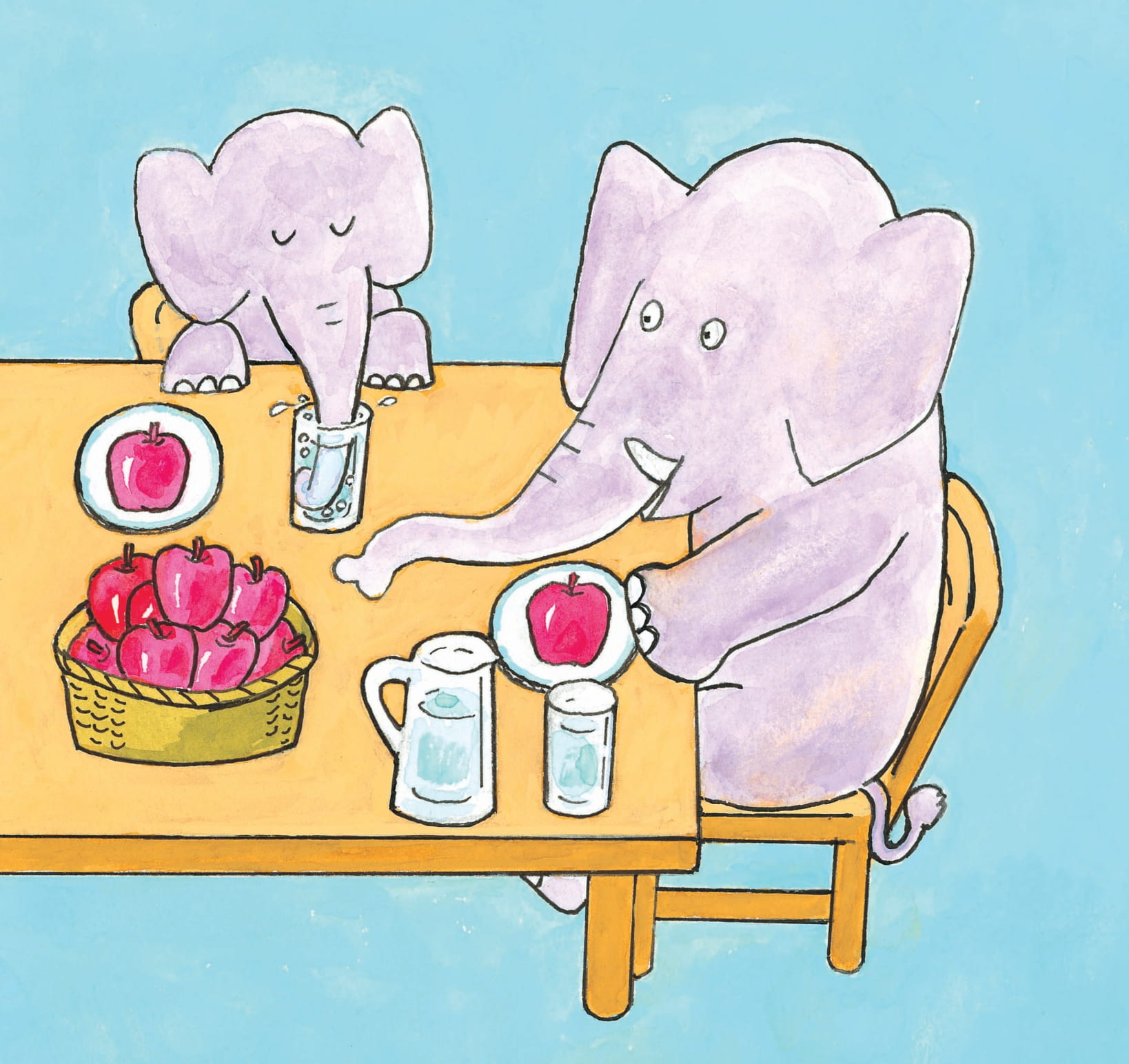 ehon - chuột con lon ton - chiếc bánh mì dài (0-6 tuổi)