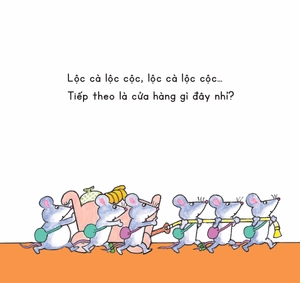 ehon - chuột con lon ton - đi chợ (0-6 tuổi)