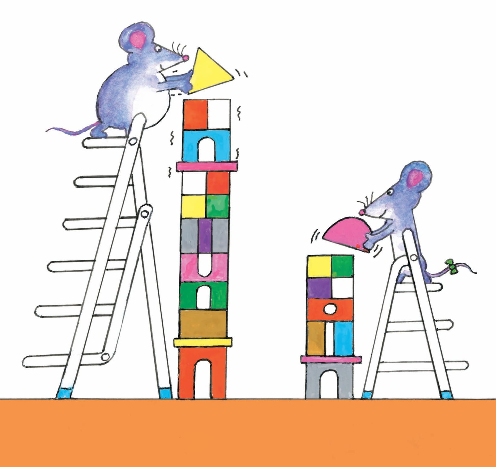 ehon - chuột con lon ton - học so sánh (0-6 tuổi)