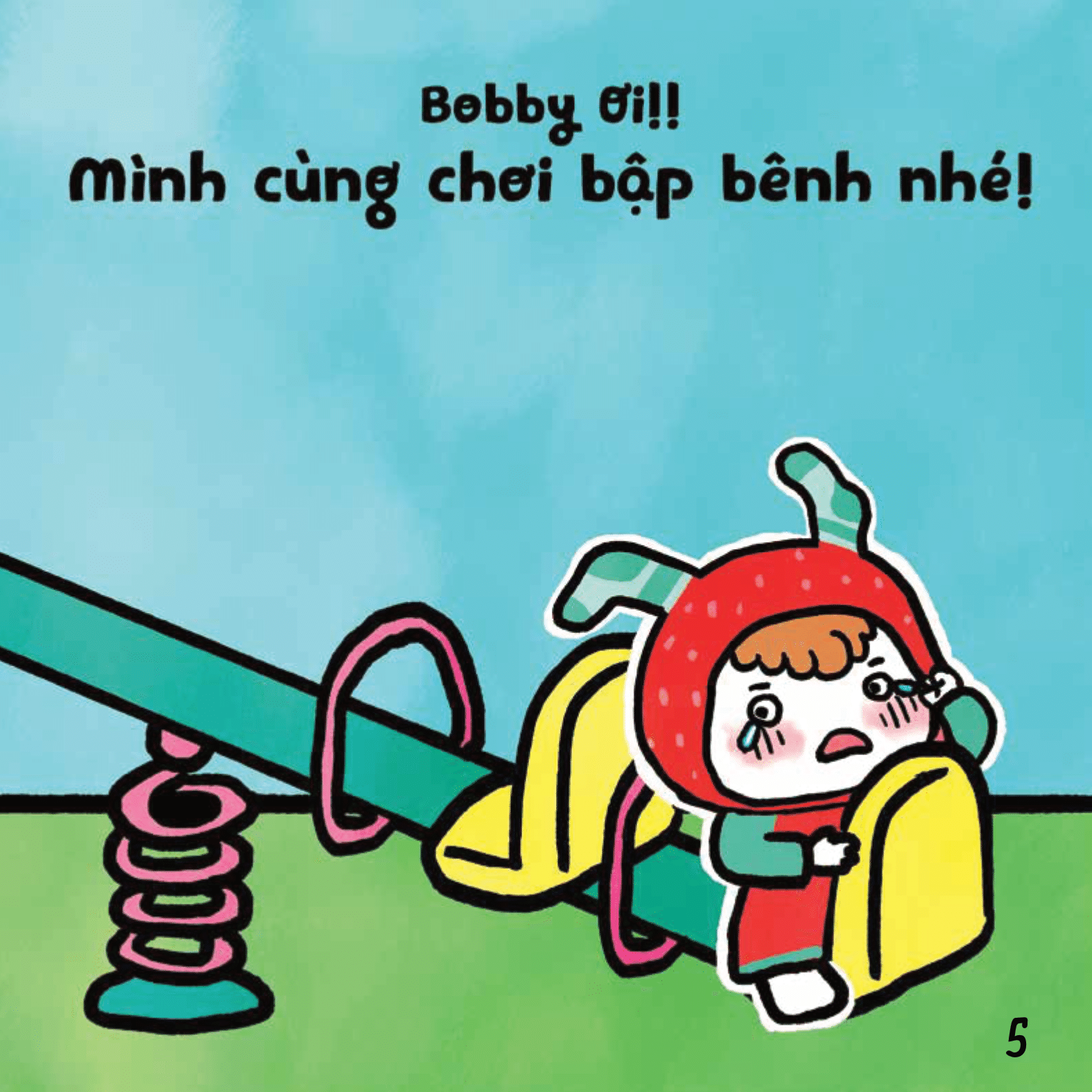 ehon em bé hạnh phúc - bé vui bé khỏe: chơi bập bênh (dành cho bé 1-6 tuổi)