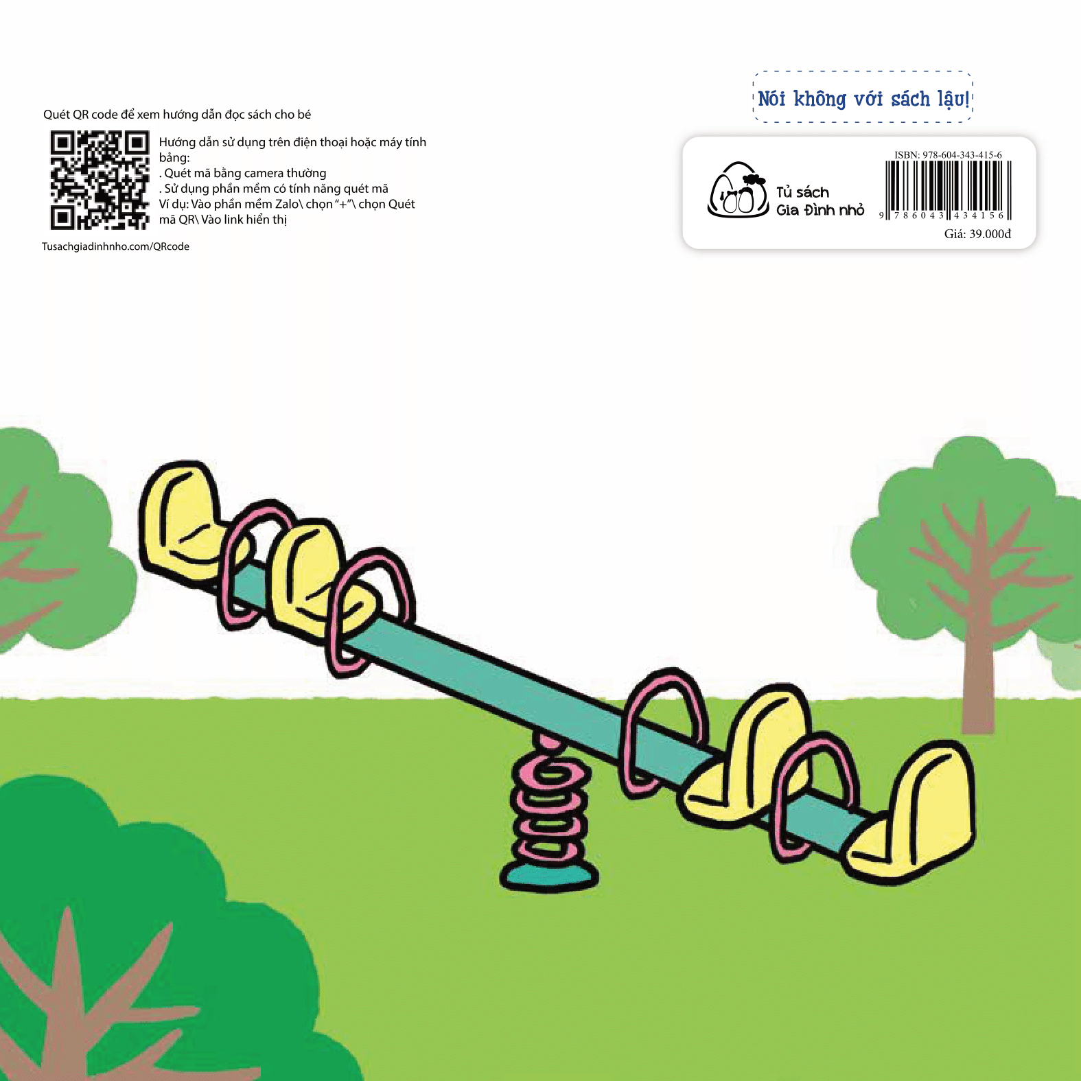 ehon em bé hạnh phúc - bé vui bé khỏe: chơi bập bênh (dành cho bé 1-6 tuổi)