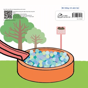 ehon em bé hạnh phúc - bé vui bé khỏe: chơi nhà bóng (dành cho bé 1-6 tuổi)