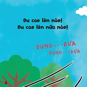 ehon em bé hạnh phúc - bé vui bé khỏe: chơi xích đu (dành cho bé 1-6 tuổi)