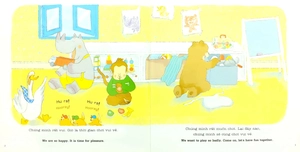 ehon - gấu xám ơi, chúng mình cùng chơi nhé (từ 0 - 6 tuổi) (tái bản 2018)