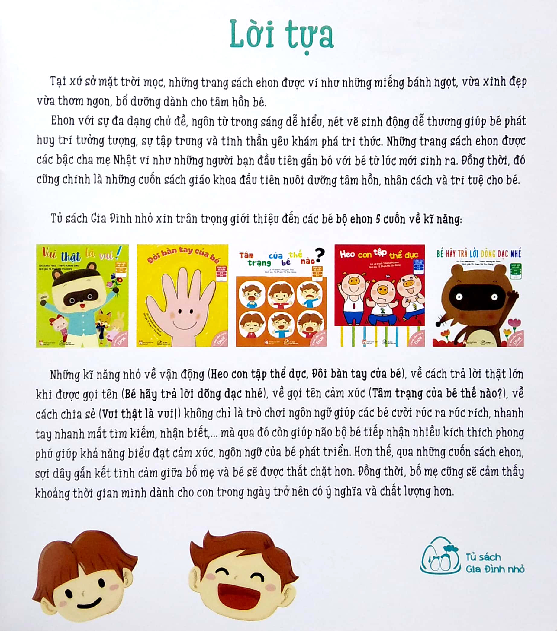 ehon kĩ năng sống cho bé - tâm trạng của bé như thế nào? (từ 0 - 6 tuổi) (tái bản 2023)