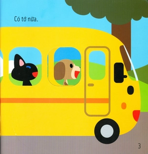 ehon kĩ năng sống cho bé - xe buýt vù vù (từ 0 - 3 tuổi)