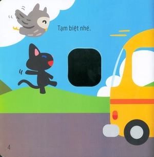 ehon kĩ năng sống cho bé - xe buýt vù vù (từ 0 - 3 tuổi)