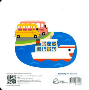 ehon kĩ năng sống cho bé - xe buýt vù vù (từ 0 - 3 tuổi)