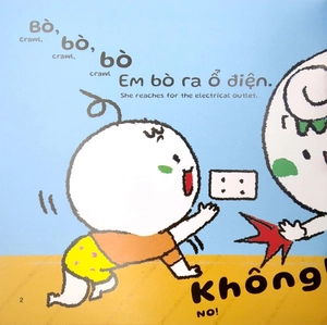 ehon kĩ năng sống - miu miu tự lập: trông em (từ 1 - 6 tuổi) (song ngữ anh - việt)