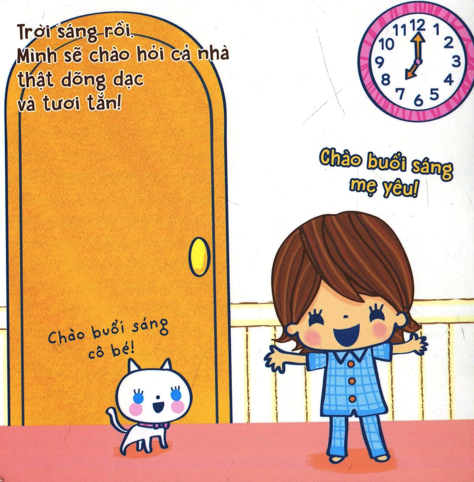 ehon kỹ năng sống - chào hỏi lịch sự (tái bản)