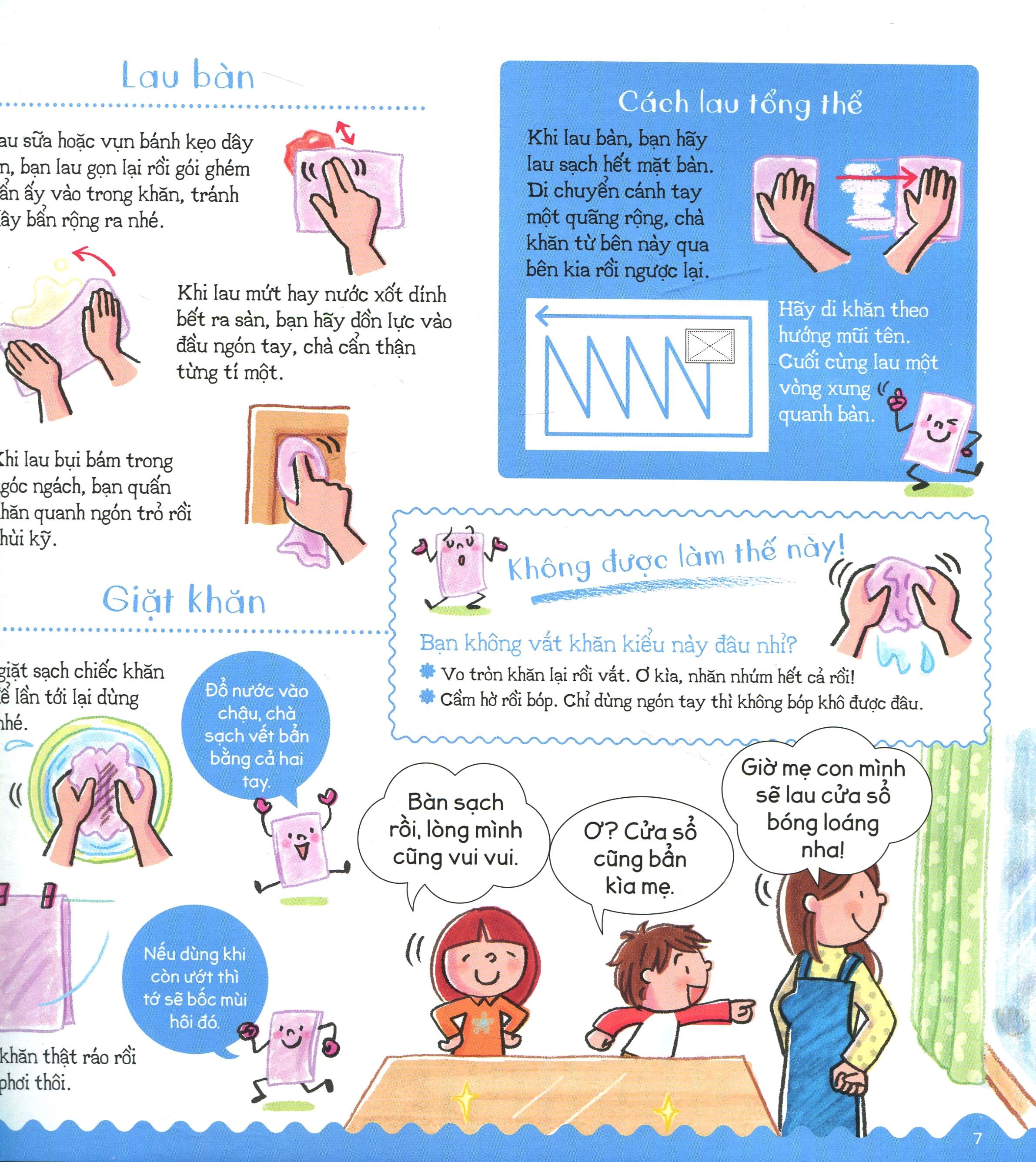 ehon kỹ năng sống - em làm việc nhà (tái bản 2020)