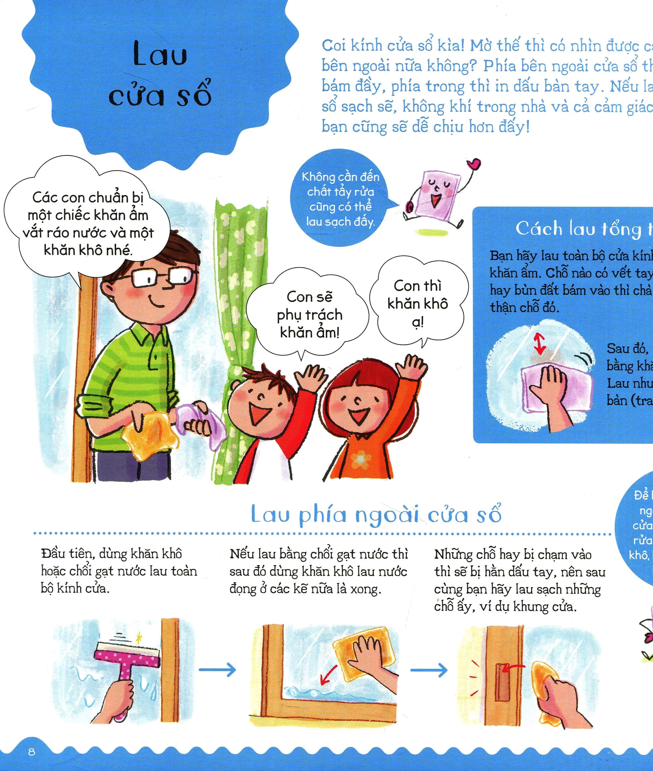 ehon kỹ năng sống - em làm việc nhà (tái bản 2020)