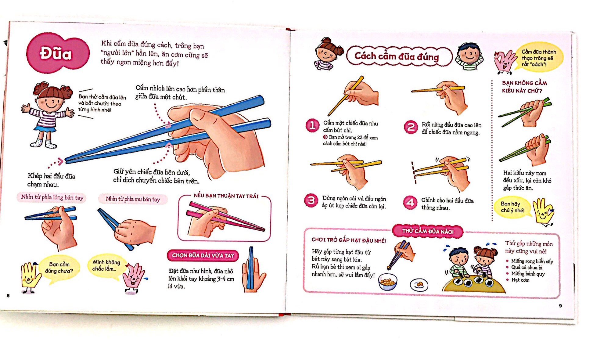 ehon kỹ năng sống - khéo léo dùng đôi tay