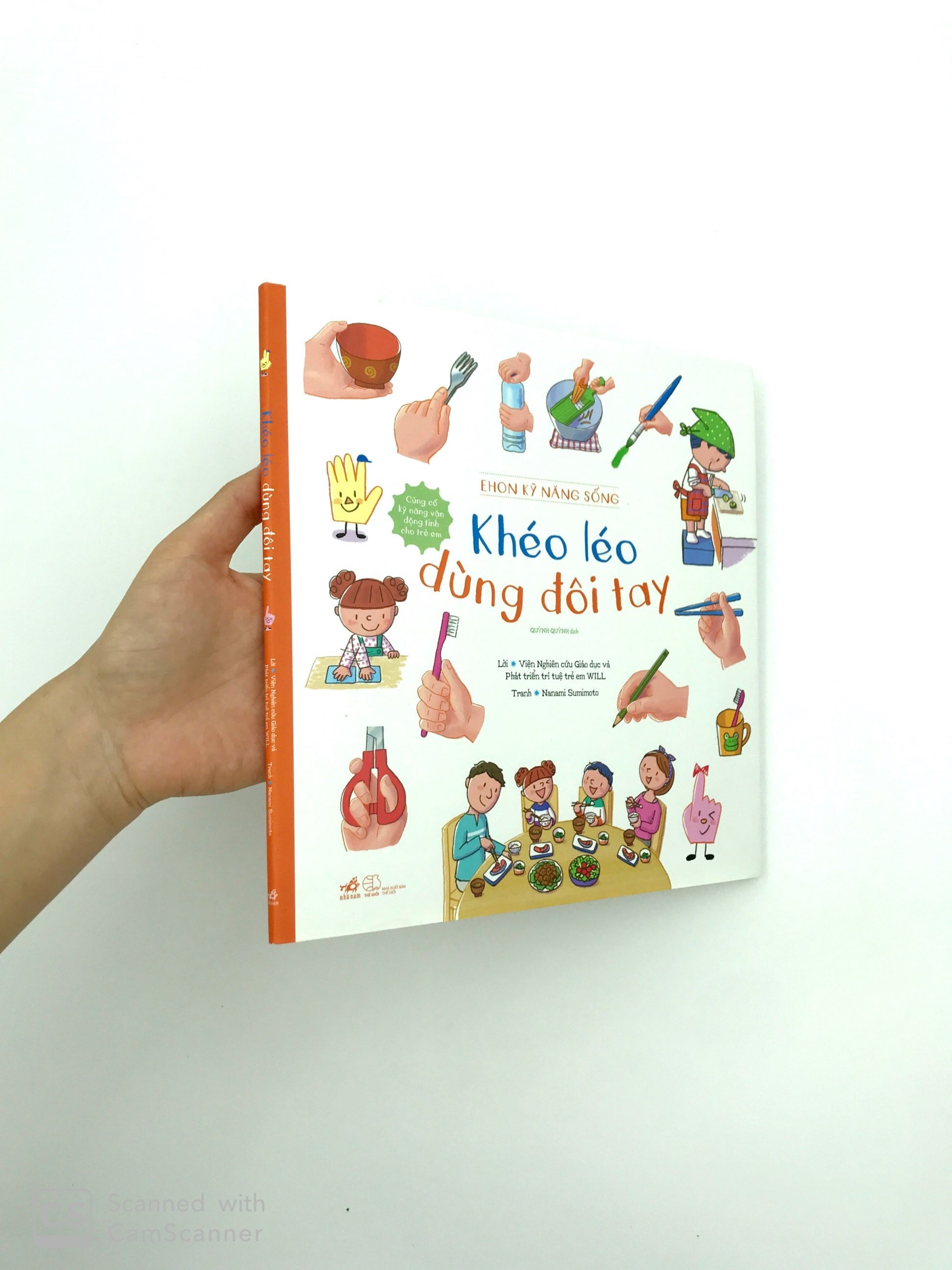 ehon kỹ năng sống - khéo léo dùng đôi tay