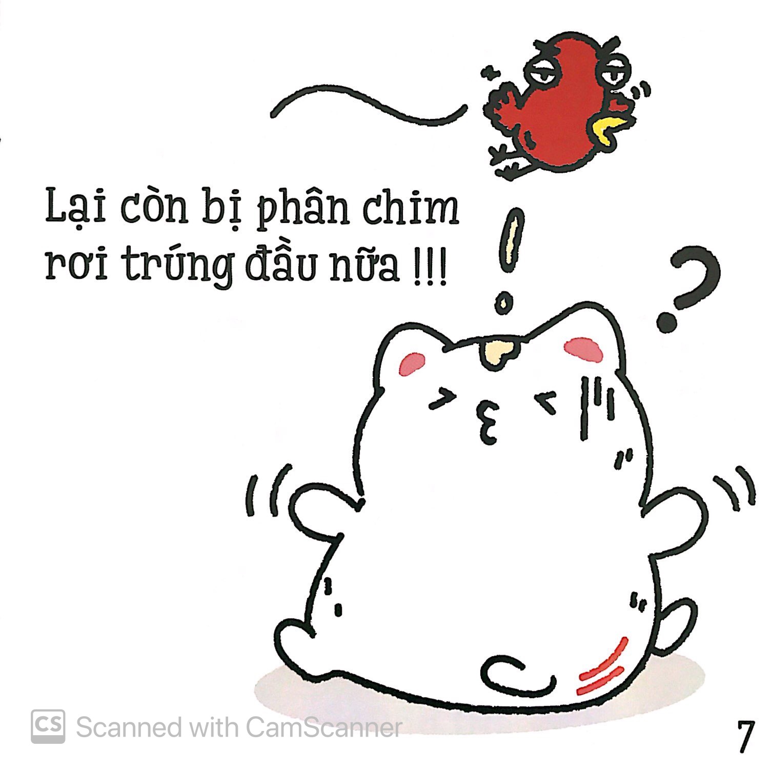 ehon maru - những mẩu chuyện vụn vặt của maru - maru một ngày xui xẻo (2 - 8 tuổi) (tái bản 2019)