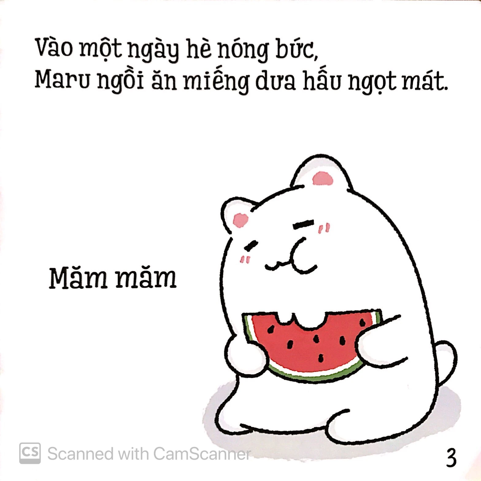 ehon maru - những mẩu chuyện vụn vặt của maru - maru và hạt dưa (2 - 8 tuổi) (tái bản 2019)