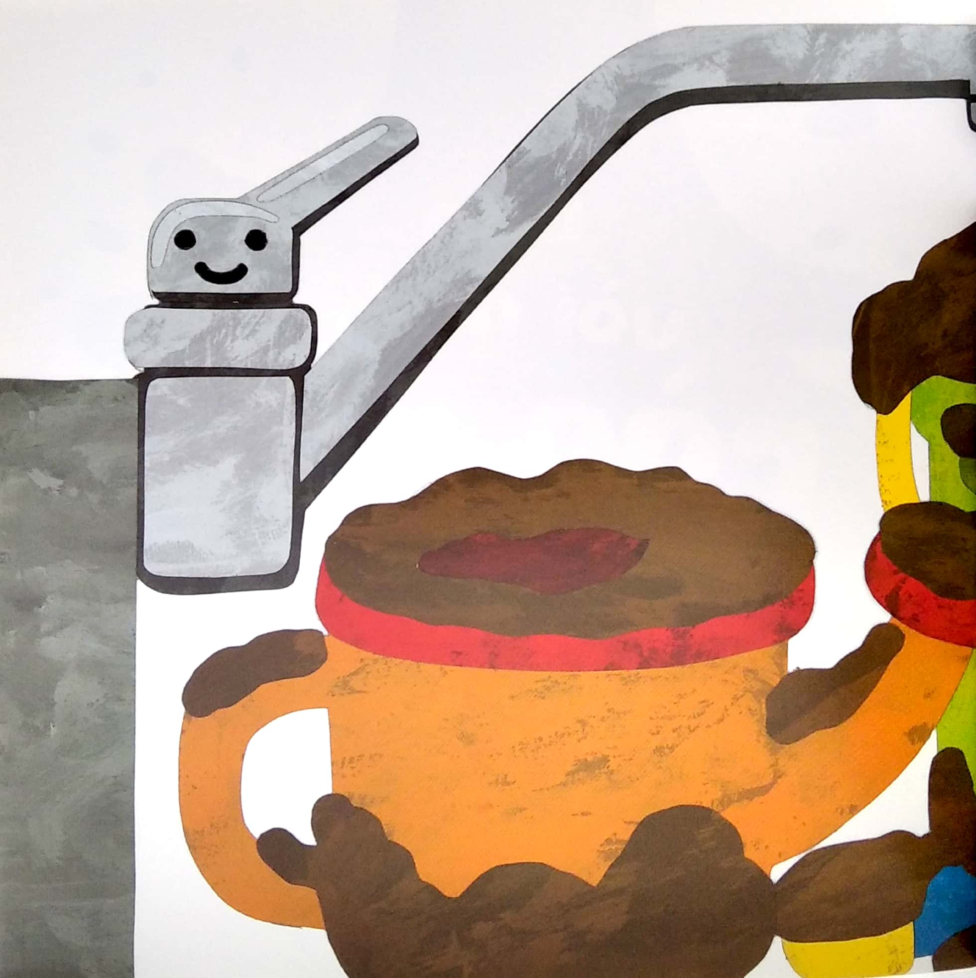 ehon - mọt sách mogu - bạn vòi nước rào rào (từ 1 - 6 tuổi)