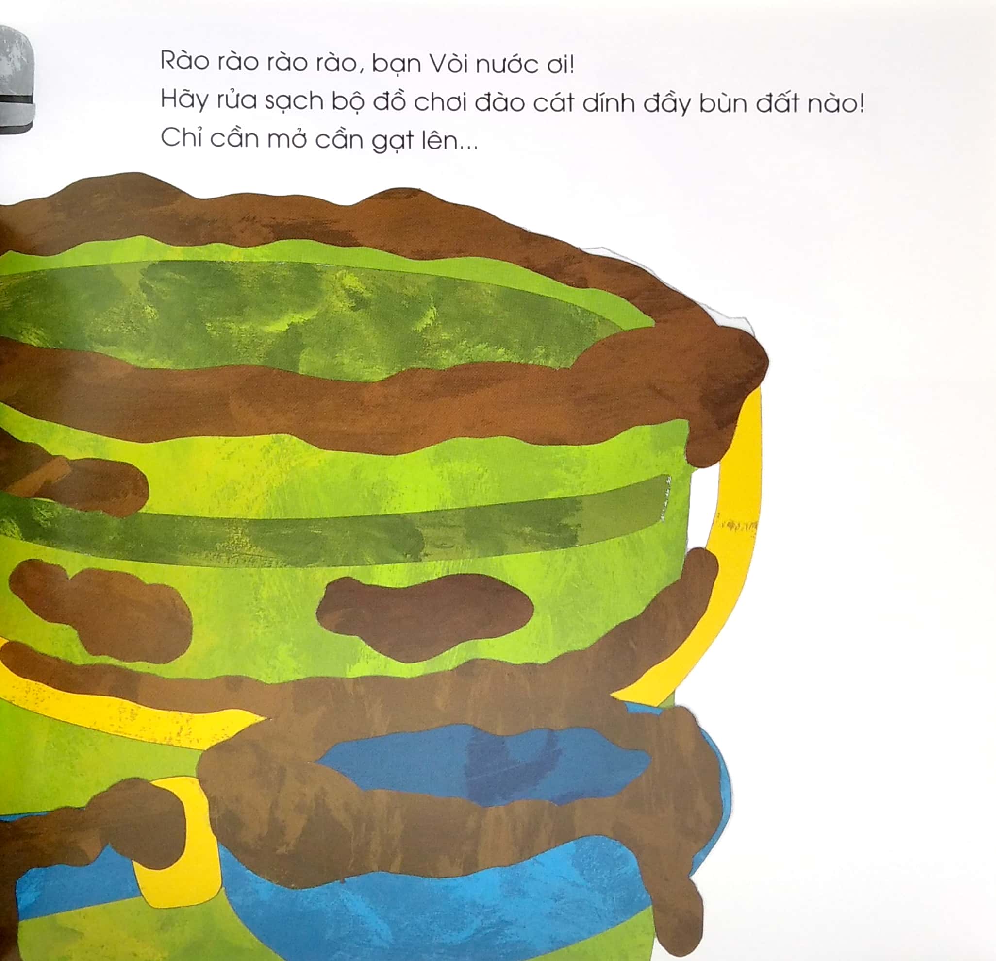 ehon - mọt sách mogu - bạn vòi nước rào rào (từ 1 - 6 tuổi)