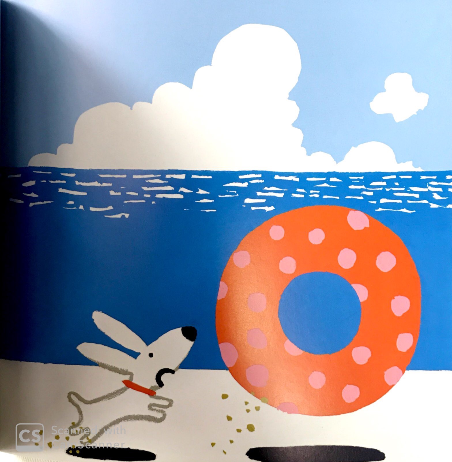 ehon - mọt sách mogu - bé sô-cô-la đi biển (tái bản)