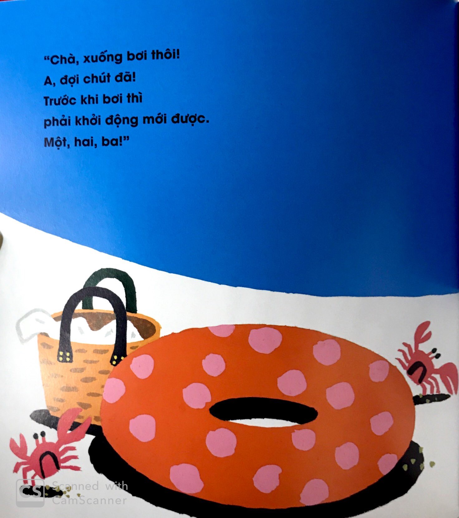 ehon - mọt sách mogu - bé sô-cô-la đi biển (tái bản)