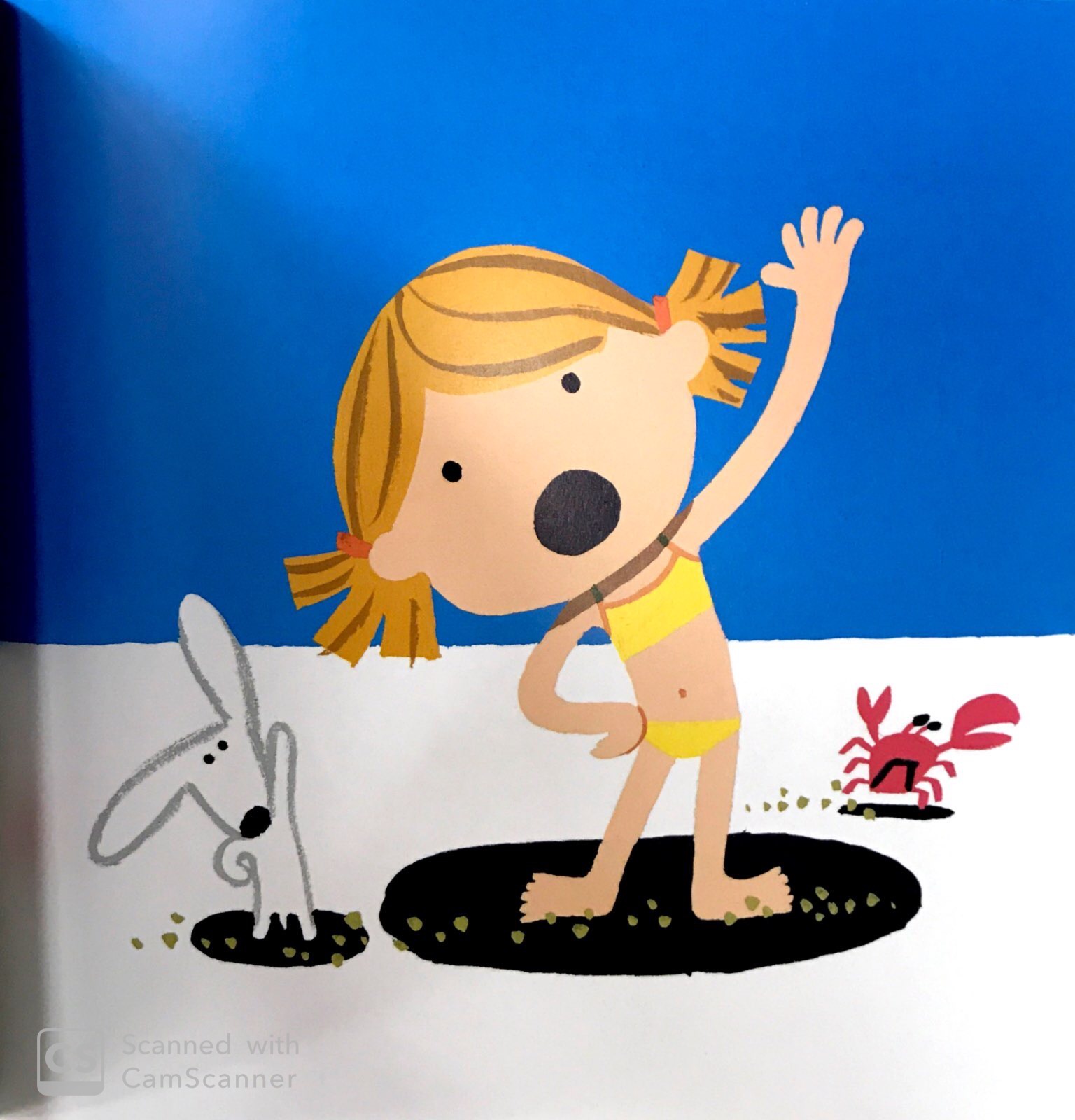 ehon - mọt sách mogu - bé sô-cô-la đi biển (tái bản)