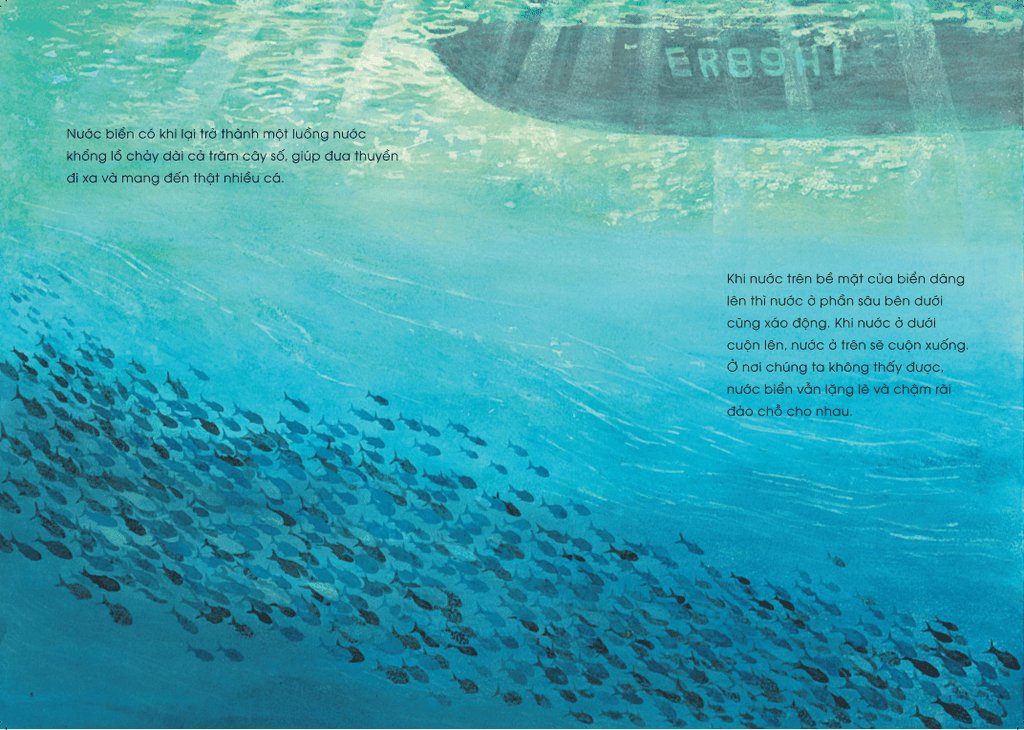 ehon - mọt sách mogu - câu chuyện của những giọt nước (từ 3 tuổi trở lên)