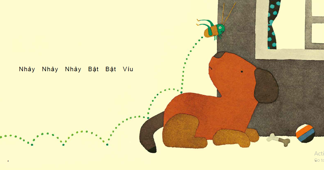 ehon - mọt sách mogu - châu chấu đi dạo (từ 2 - 6 tuổi) (tái bản)