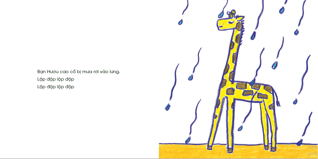 ehon - mọt sách mogu - che ô cho bạn nhé (từ 0 - 6 tuổi)