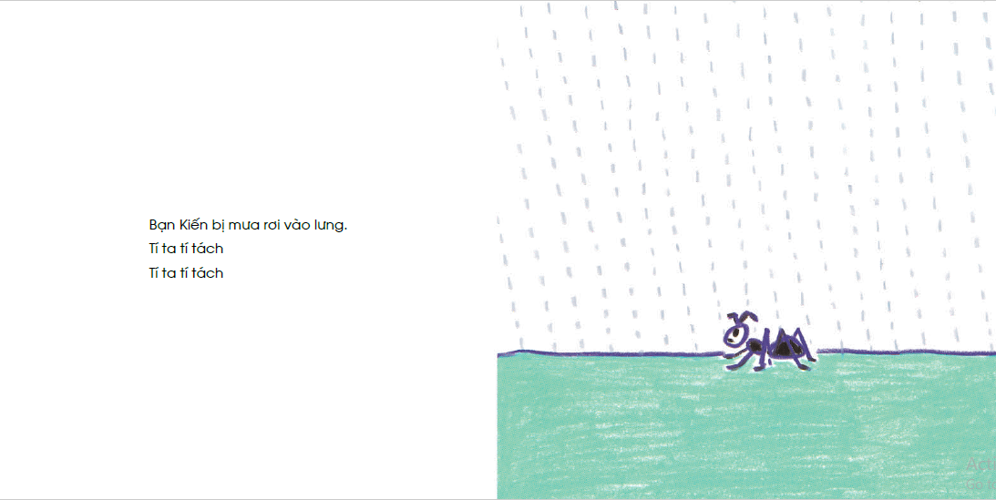 ehon - mọt sách mogu - che ô cho bạn nhé (từ 0 - 6 tuổi)