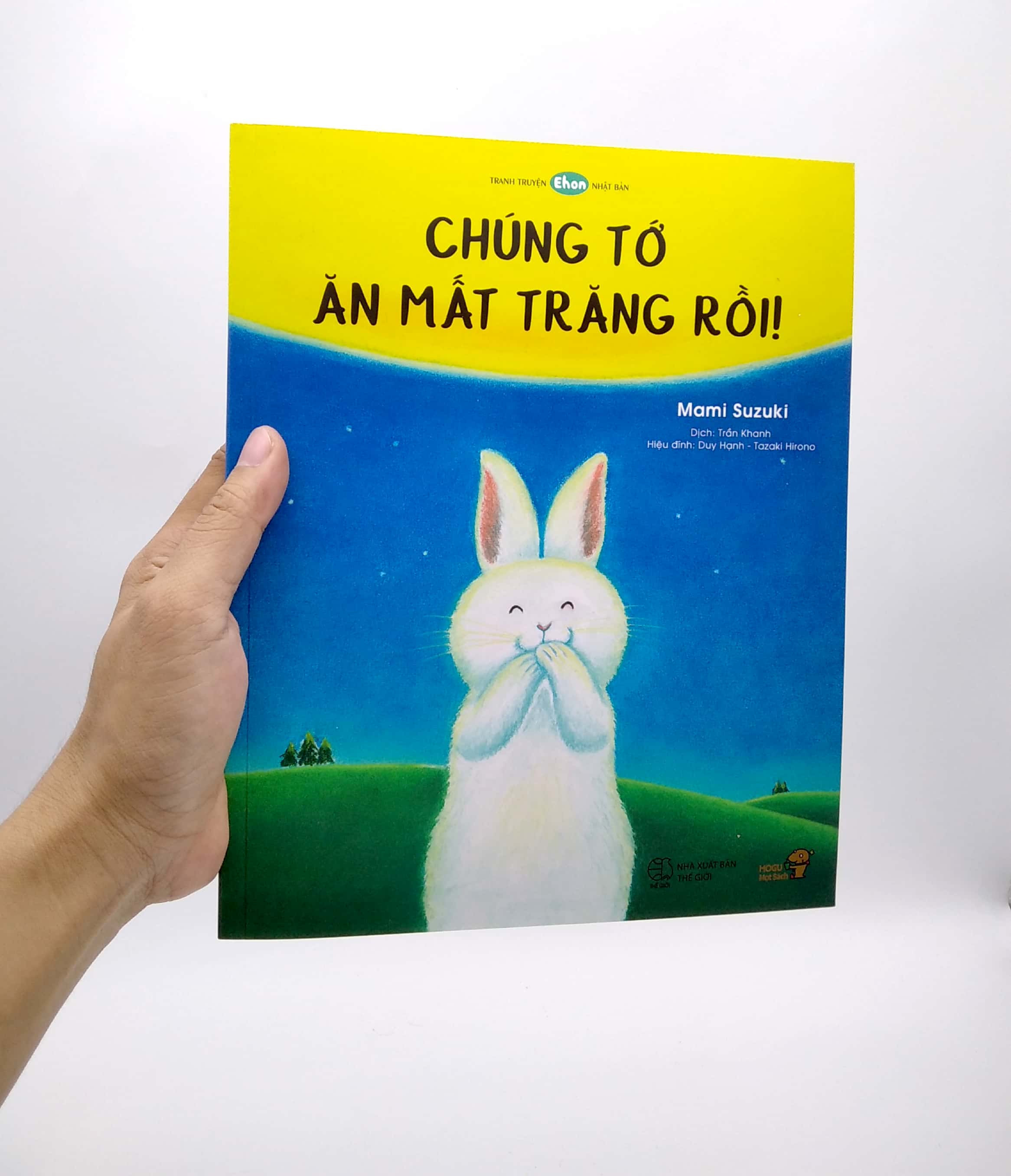 ehon - mọt sách mogu - chúng tớ ăn mất trăng rồi! (từ 3 - 6 tuổi)