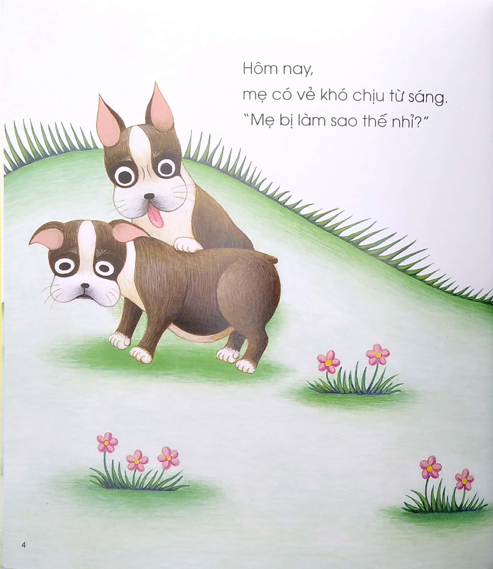 ehon - mọt sách mogu - chuyện của cún pi (từ 3 - 6 tuổi) (tái bản)