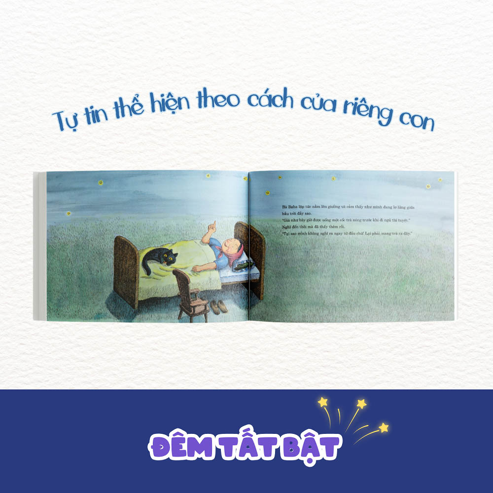 ehon - mọt sách mogu - đêm tất bật (từ 3 - 6 tuổi) (tái bản 2024)