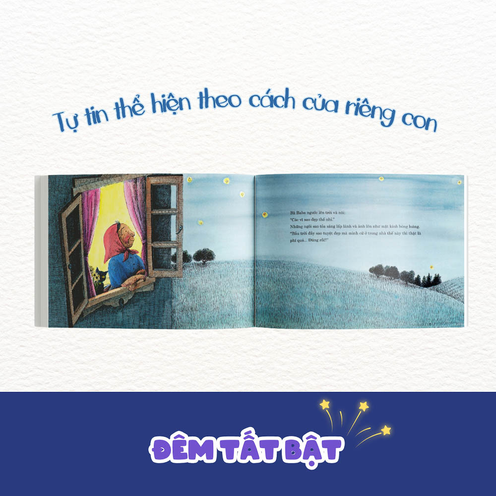 ehon - mọt sách mogu - đêm tất bật (từ 3 - 6 tuổi) (tái bản 2024)