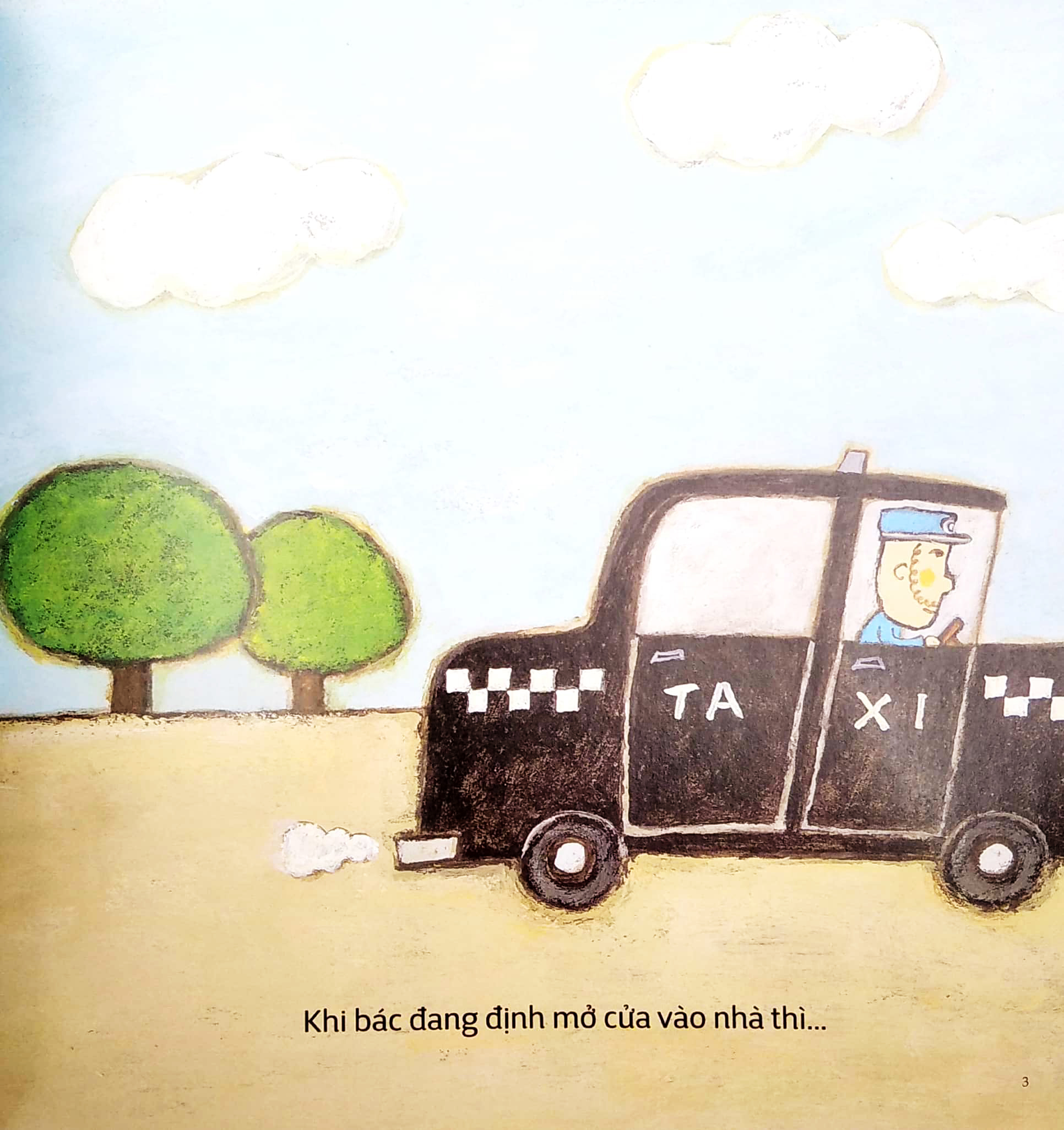 ehon - mọt sách mogu - đợi với, taxi ơi!!! (từ 1 - 6 tuổi)