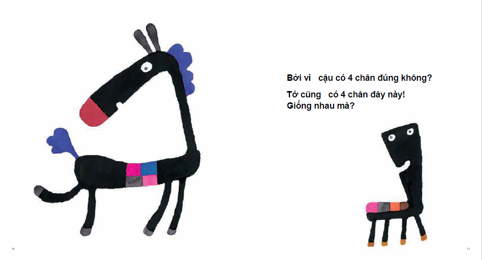 ehon - mọt sách mogu - giống nhau nhỉ!? (từ 3 - 6 tuổi) (tái bản)