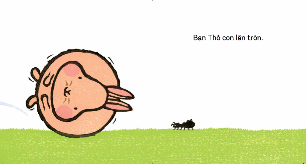 ehon - mọt sách mogu - lăn tròn, lăn tròn (từ 0 - 6 tuổi)