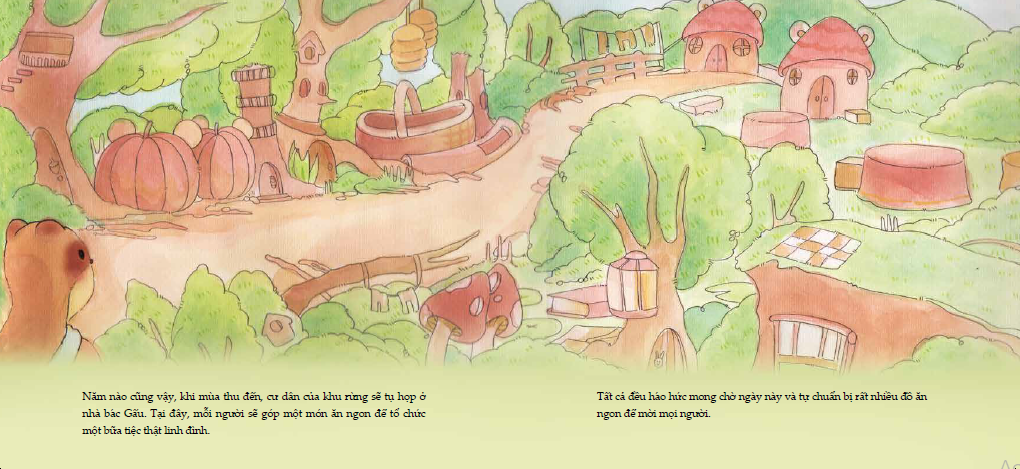 ehon - mọt sách mogu - mật ong và cà phê (từ 3 tuổi trở lên)