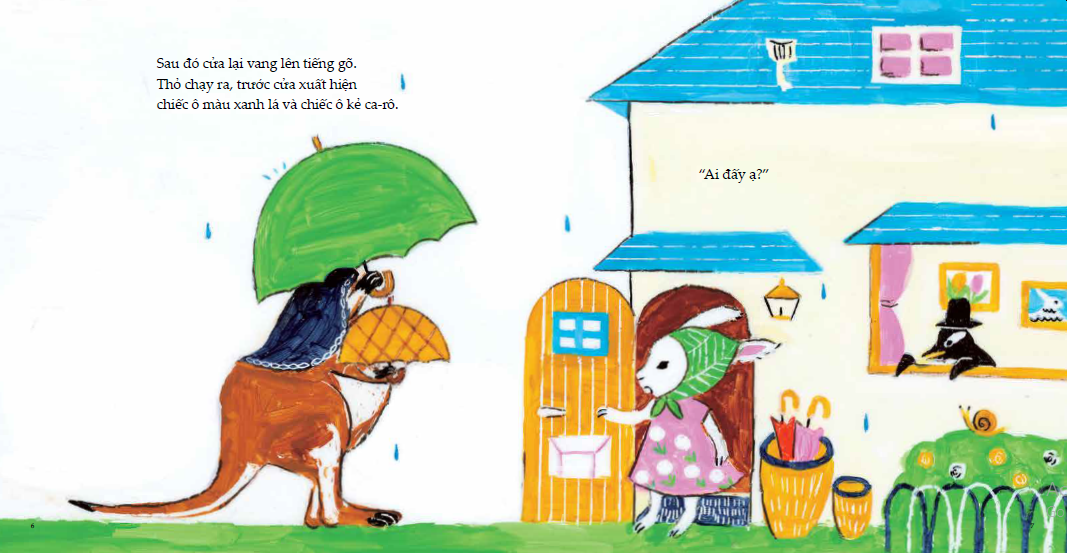 ehon - mọt sách mogu - sinh nhật của bạn thỏ (từ 1 - 6 tuổi)