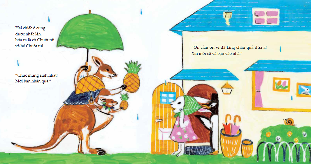 ehon - mọt sách mogu - sinh nhật của bạn thỏ (từ 1 - 6 tuổi)