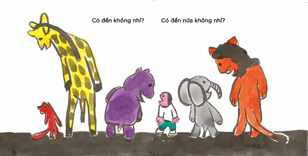 ehon - mọt sách mogu - tàu điện có đến không nhỉ? (từ 0 - 6 tuổi)