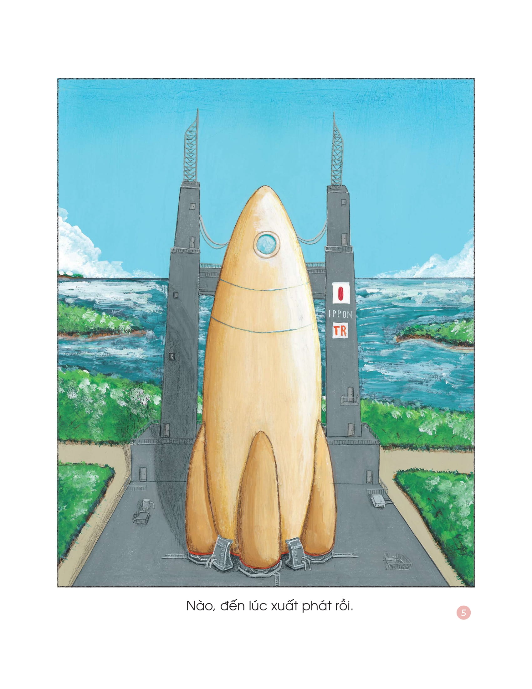 ehon - nhà vệ sinh tên lửa