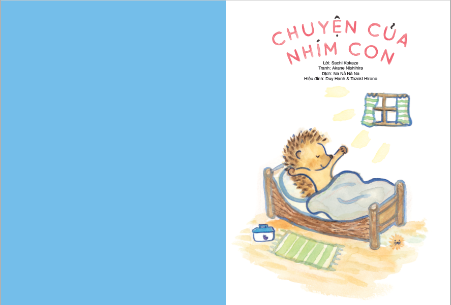 ehon nhật bản - chuyện của nhím con