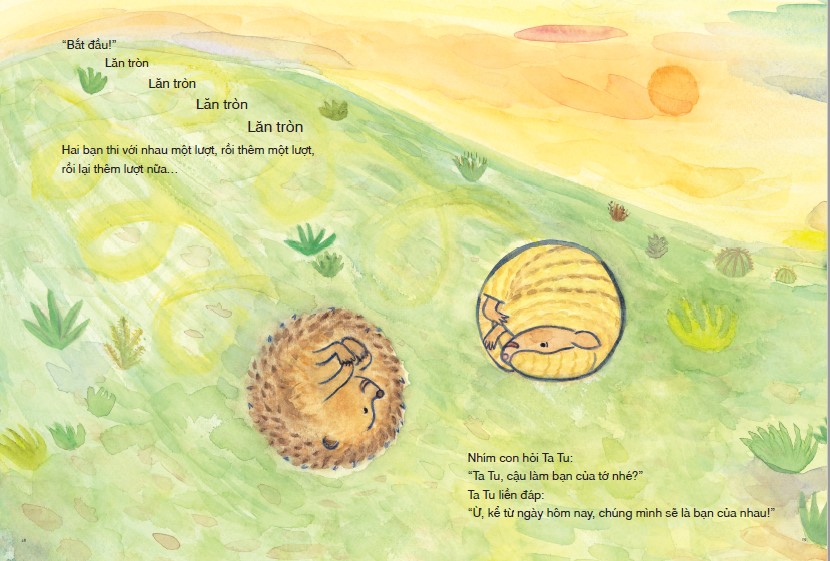 ehon nhật bản - chuyện của nhím con